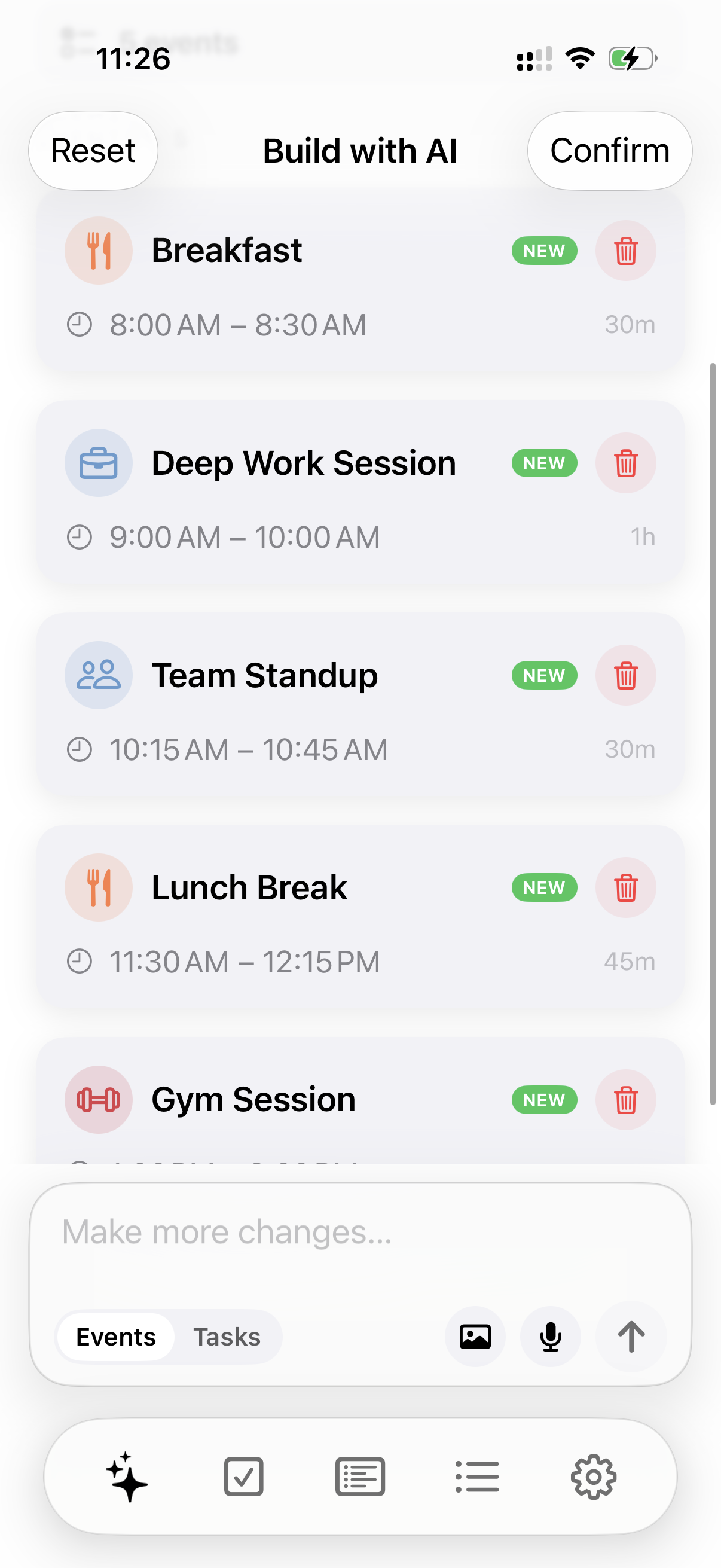 Calend AI scheduling preview